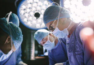 Surgeon in an Operating Room
